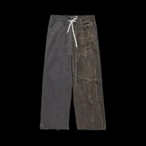 Balenciaga Hybrid Baggy Pants 'Dark Brown'