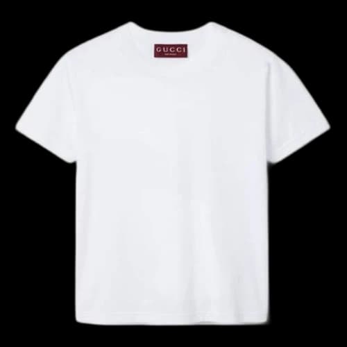 Gucci Cotton Jersey T-shirt 'White' (Women's)