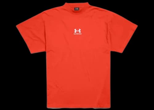 Balenciaga x Under Armour T-shirt Oversized Fit Red/White