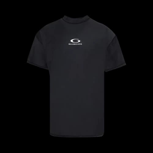 Balenciaga Inside Out T-Shirt 'Faded Washed Black'
