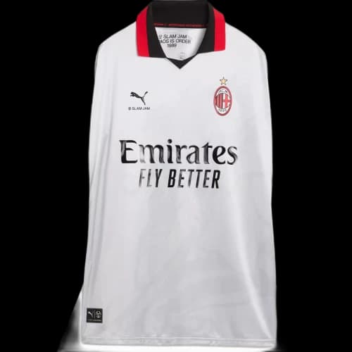 PUMA x AC Milan x Slam Jam Long Sleeve Jersey 'Silver Mist' - Limited Edition (2026)