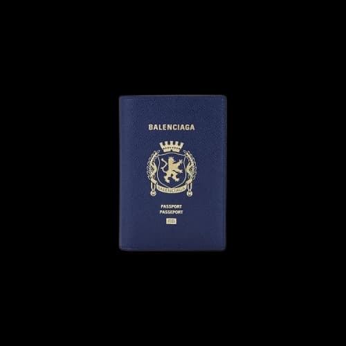 Balenciaga Passport Holder 'Blue'