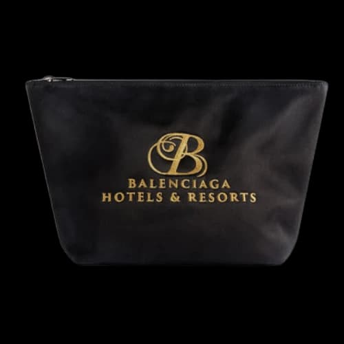 Balenciaga Hotel Resort Medium Pouch 'Black'