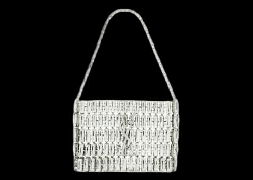 Saint Laurent Mini Evening Bag in Crystals Mirror