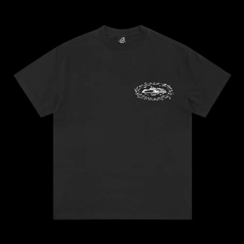 Corteiz Firey Alcatraz Tee *New Blank* 'Black'