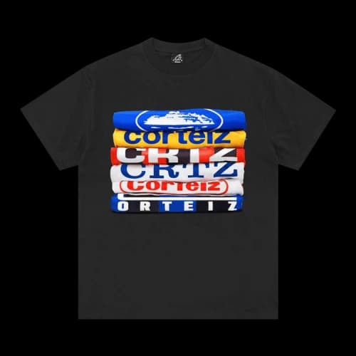 Corteiz T-Shirt Stack Tee *New Blank* 'Black'