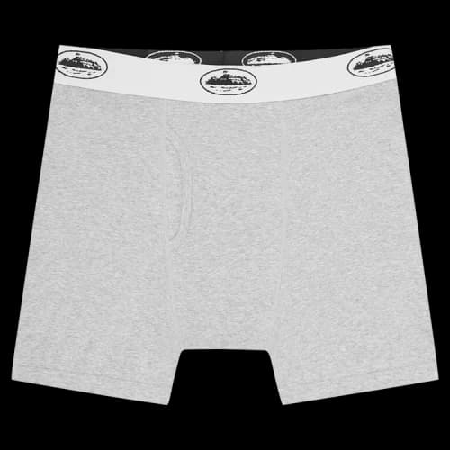 Corteiz Alcatraz Boxers (3 Pack) 'Grey'