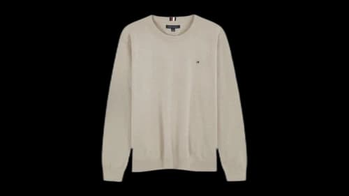 Tommy Hilfiger M Syracuse Vneck Sweater Heather