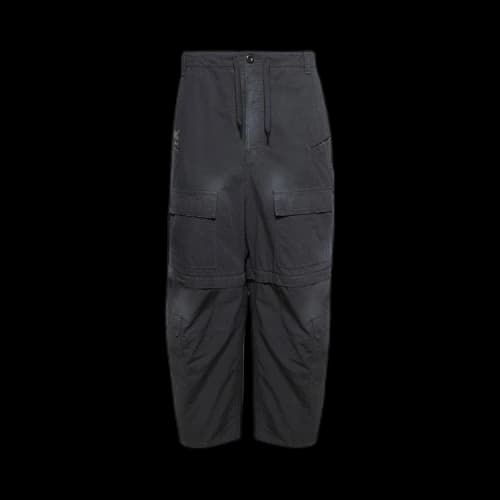 Balenciaga Large Cargo Pants 'Elephant Grey'