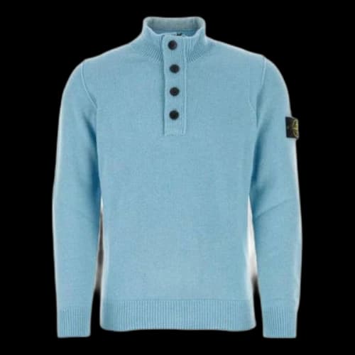 STONE ISLAND Crewneck Sweater 'Sky Blue'