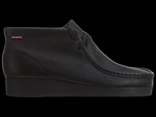 Clarks Padmore Black Lea