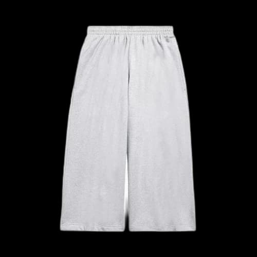 Balenciaga Short Sweatpants 'Heather Grey'