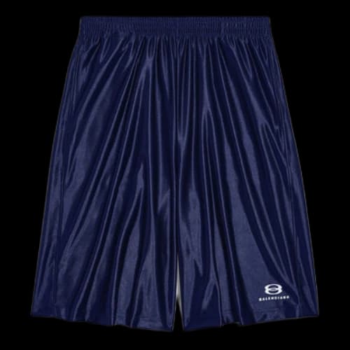 Balenciaga Unity Sports Icon Basketball Shorts 'Dark Blue White'