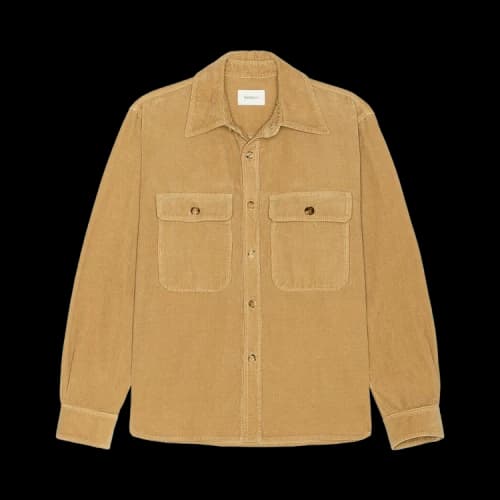Saint Laurent Fall Overshirt 'Dry Wood'