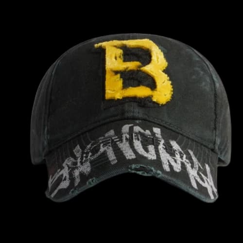 Balenciaga Upcycled Cap 'Dark Green'
