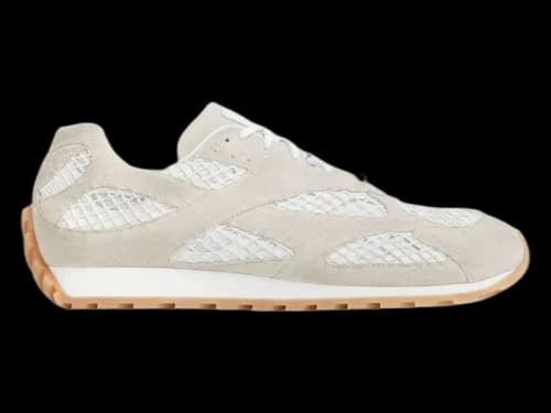 Bottega Veneta Orbit Lace Up Gray