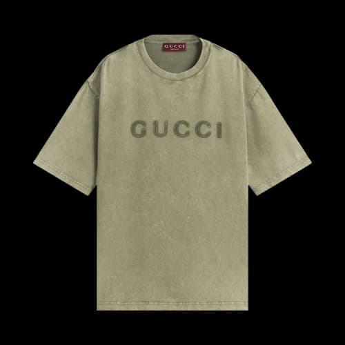 Gucci Heavy Cotton Jersey T-Shirt 'Loden'