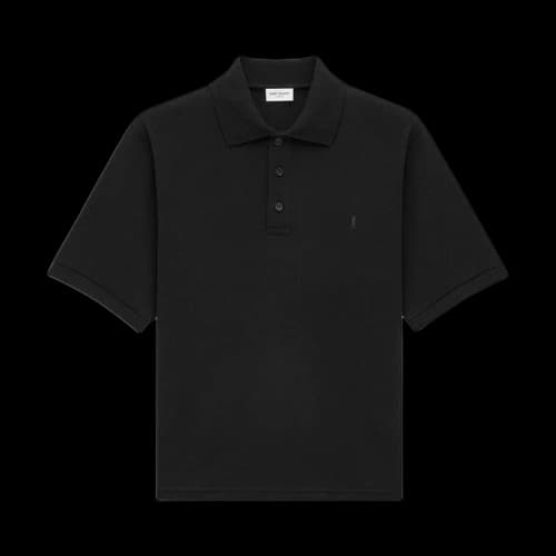 Saint Laurent Polo Shirt 'Black'