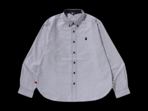 BAPE Oxford Shirt Navy