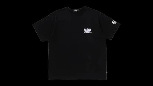BAPE S/S Print 1 Tee Black