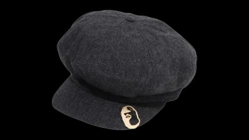 BAPE Messenger Cap Gray