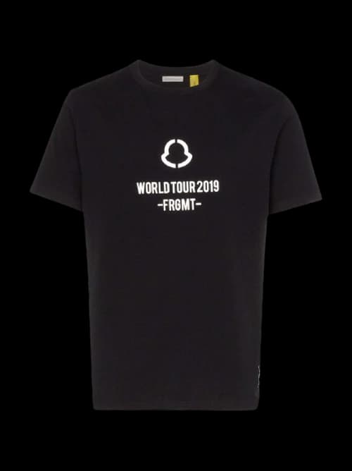 Moncler Genius x Fragment World Tour T-shirt Black White