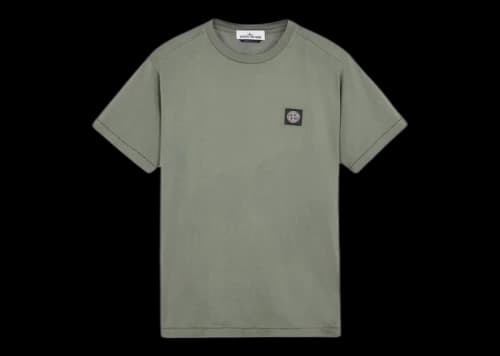 Stone Island Short Sleeve T-Shirt Musk Green