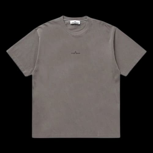 Stone Island Camo One Print T-Shirts 'Dove Grey'