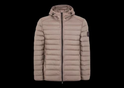 Stone Island Giubbotto Vera Piuma Dove Grey