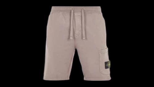 Stone Island Felpa Bermuda Shorts Dove