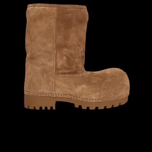 Balenciaga Alaska Fur Low Boot 'Brown' (Women's)