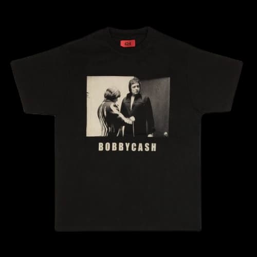 424 Short-Sleeve Bobby Cash T-Shirt 'Black'
