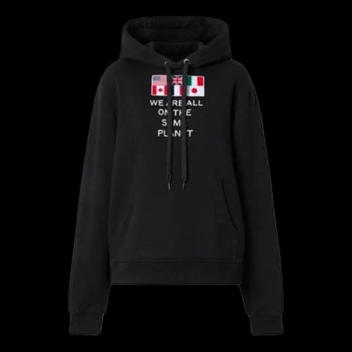 Burberry Hoodie Drawstring Hoodie Black (Women's)
