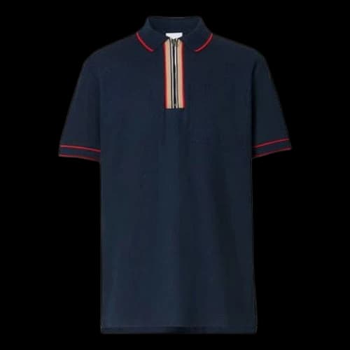 Burberry Men's Polo Shirt Navy