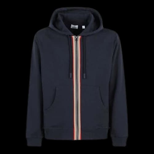 Burberry SS21 Colours Stripe Zipper Male Blue