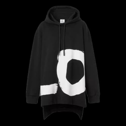 Burberry Love Long Sleeve Hoodie Black (Women's)
