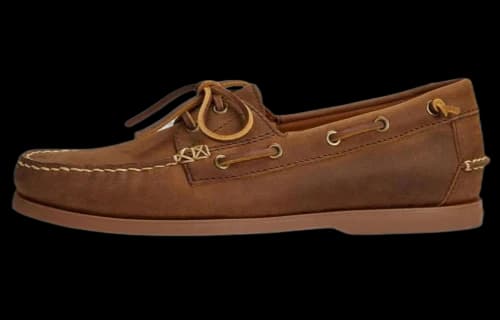 Polo Ralph Lauren Merton leather boat shoes