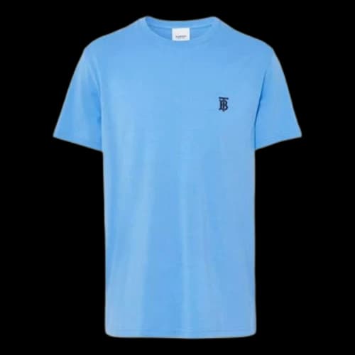 Burberry SS21 Pattern Short Sleeve Blue
