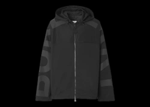 Burberry Compton Windbreaker Jacket Black