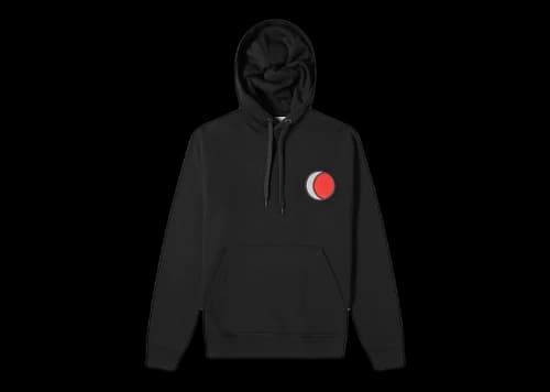Burberry Hector Yin Yang Hoodie Black