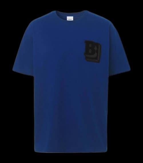 Burberry Graphic Logo T-Shirt Blue