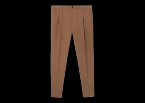Burberry Tailored Chino Pants Brown