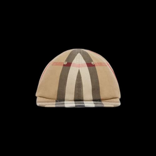 Burberry Reversible Vintage Check Baseball Cap 'Archive Beige'