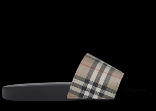 Burberry Vintage Check Slides Archive Beige
