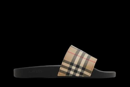 Burberry Check Slide 'Archive Beige'