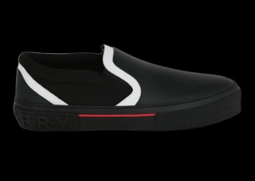 Burberry Low-Top Slip-On Sneaker Black