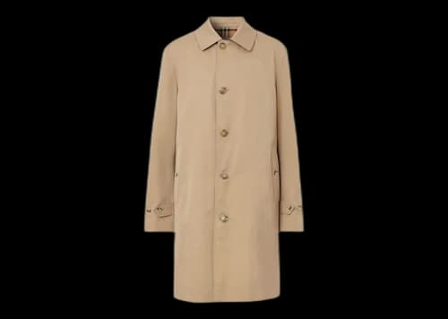 Burberry The Mid-Length Paddington Heritage Car Coat Honey