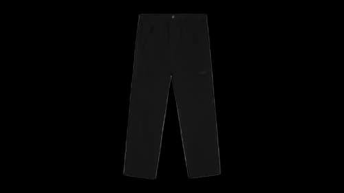 Burberry Logo Detail Cargo Trouser Black