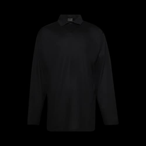 Balenciaga Long-Sleeve Polo 'Black'