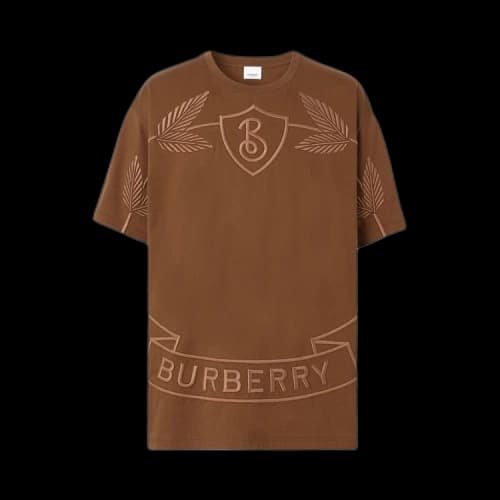 Burberry Oak Leaf Crest T-Shirt 'Dark Birch Brown'